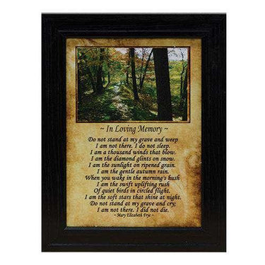 Framed In Loving Memory Print - The Fox Decor